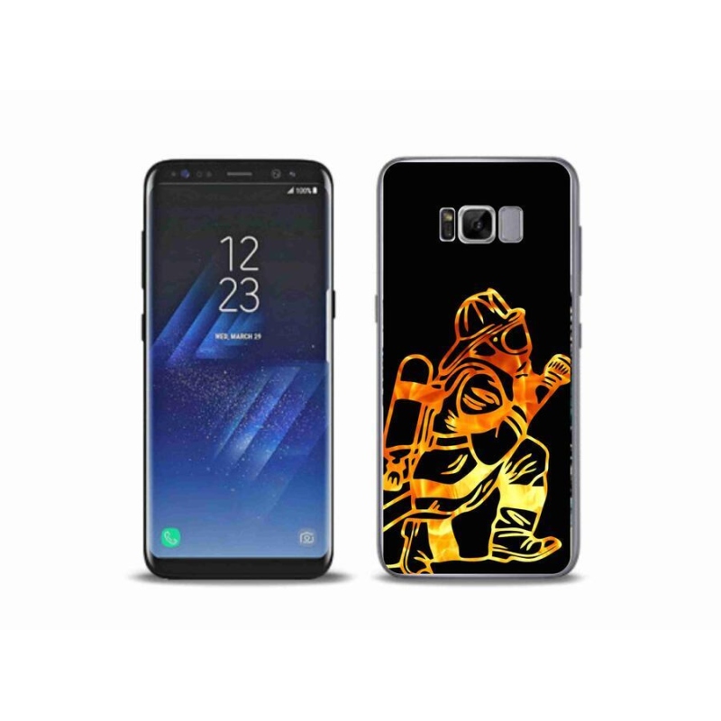 Zselés borítás mmCase Samsung Galaxy S8 Plus - tűzoltó 1