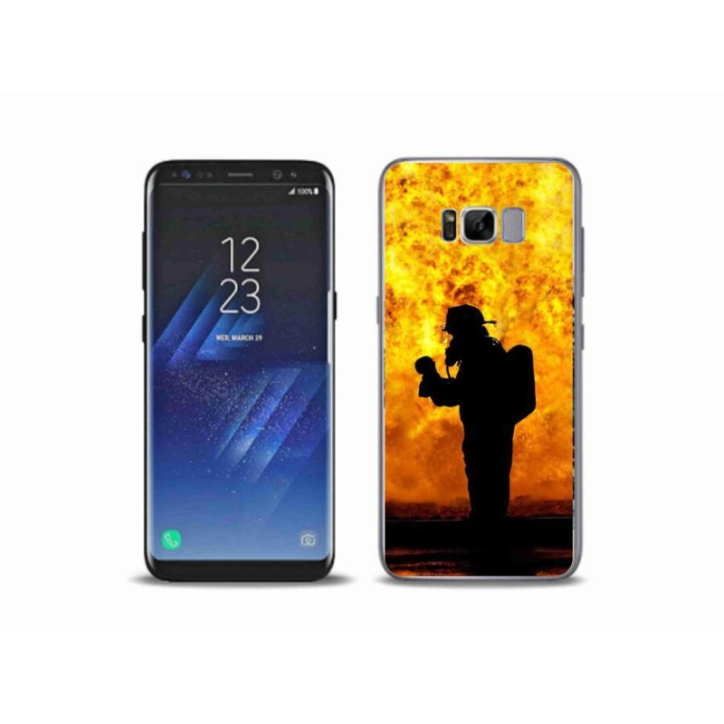 Gél borítás mmCase Samsung Galaxy S8 Plus készülékhez - tűzoltó