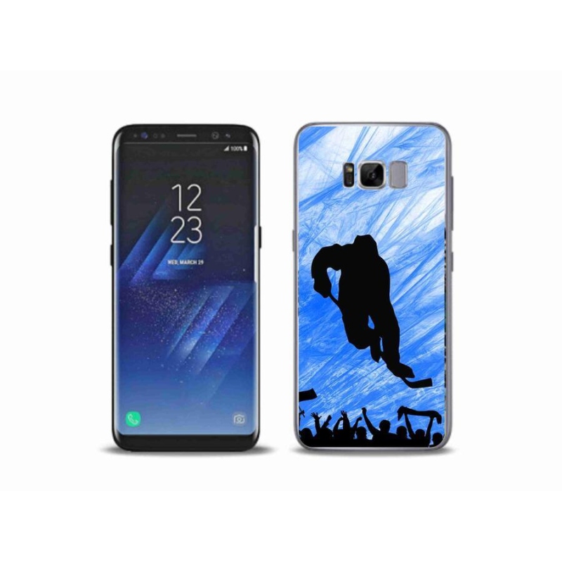 Gél borítás mmCase Samsung Galaxy S8 Plus készülékhez - hokijátékos