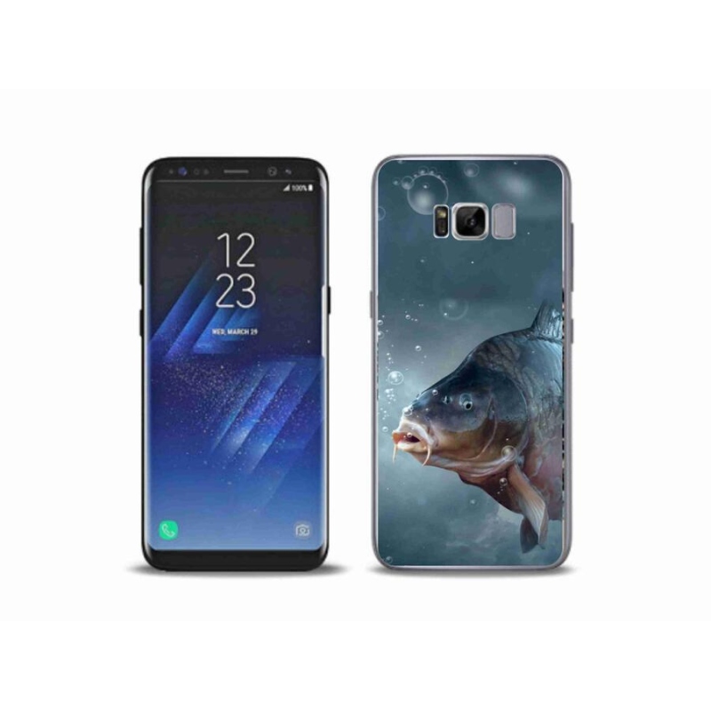 Gél borítás mmCase Samsung Galaxy S8 Plus készülékhez - ponty és buborékok