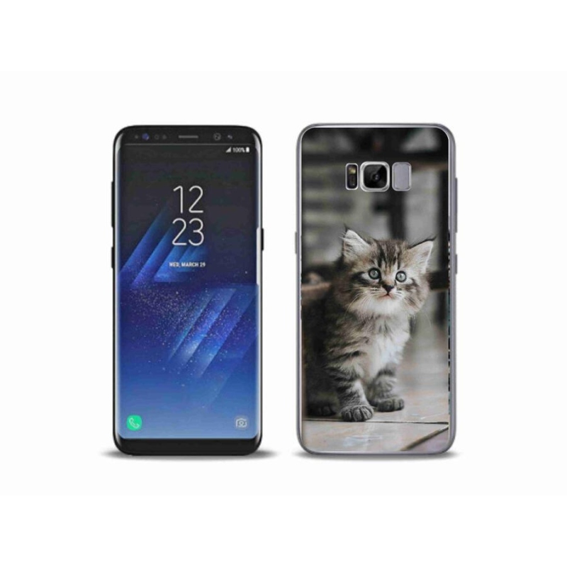 Zselés borítás mmCase Samsung Galaxy S8 Plus készülékhez - cica