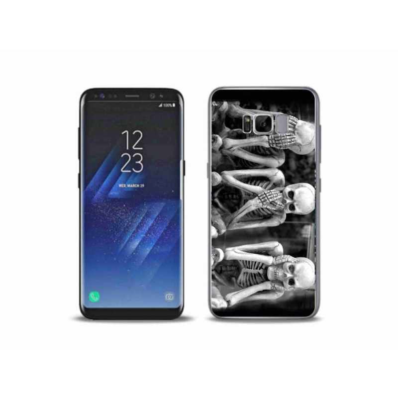 Zselés borítás mmCase Samsung Galaxy S8 Plus - csontvázakra