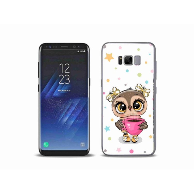 Zselés borítás mmCase Samsung Galaxy S8 Plus készülékhez - rajzfilm bagoly