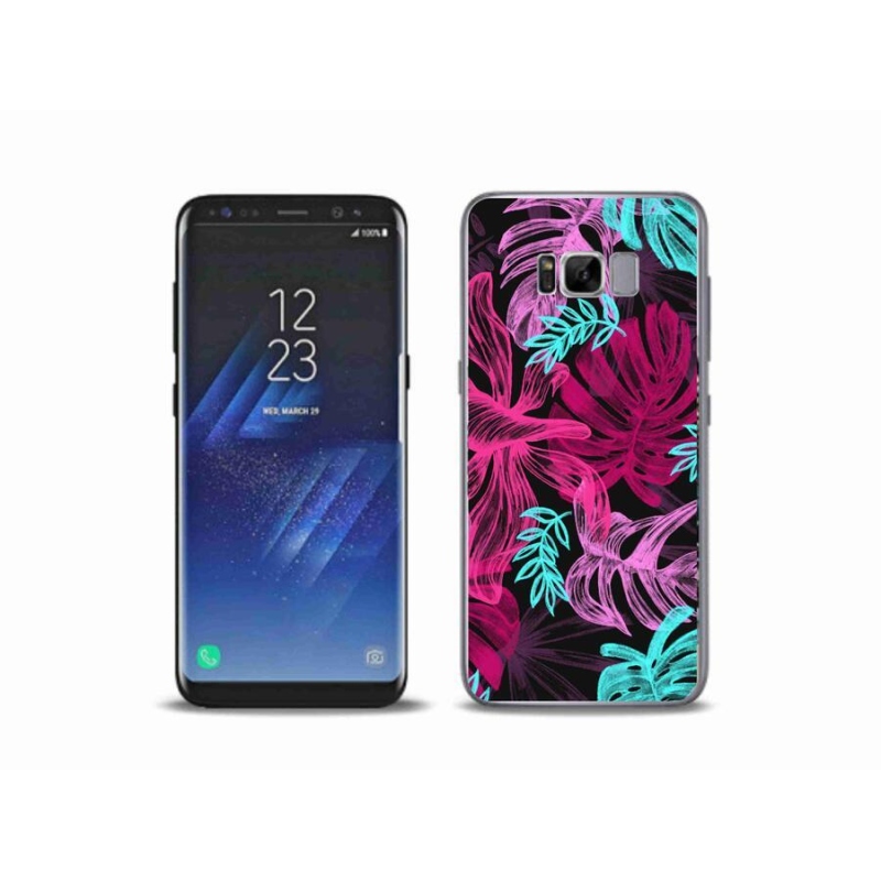Gél borítás mmCase Samsung Galaxy S8 Plus készülékhez - virágok 1