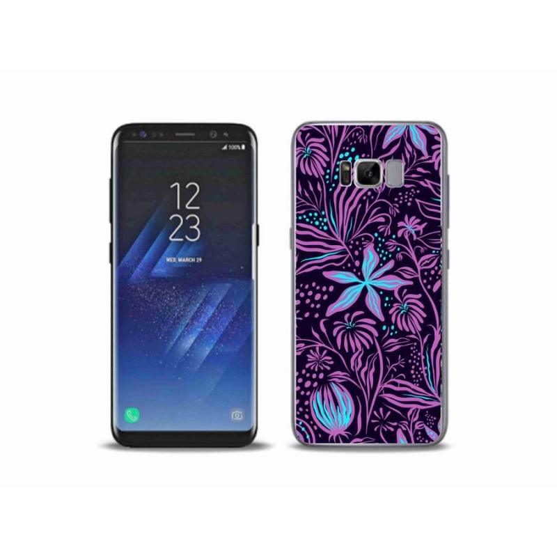 Zselés borítás mmCase Samsung Galaxy S8 Plus - virágok 2