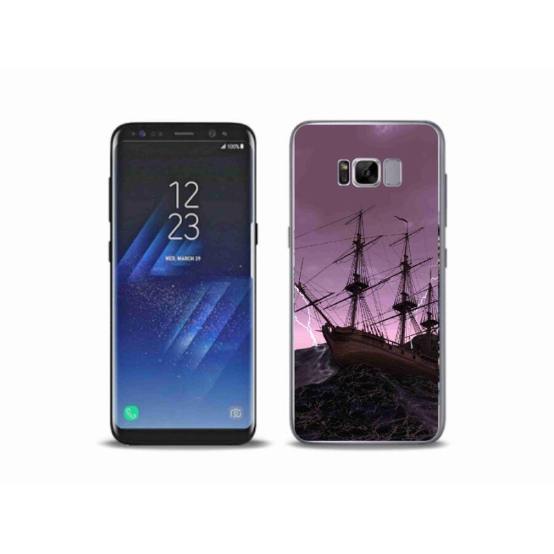 Zselés borítás mmCase Samsung Galaxy S8 Plus készülékhez - hajó a viharban