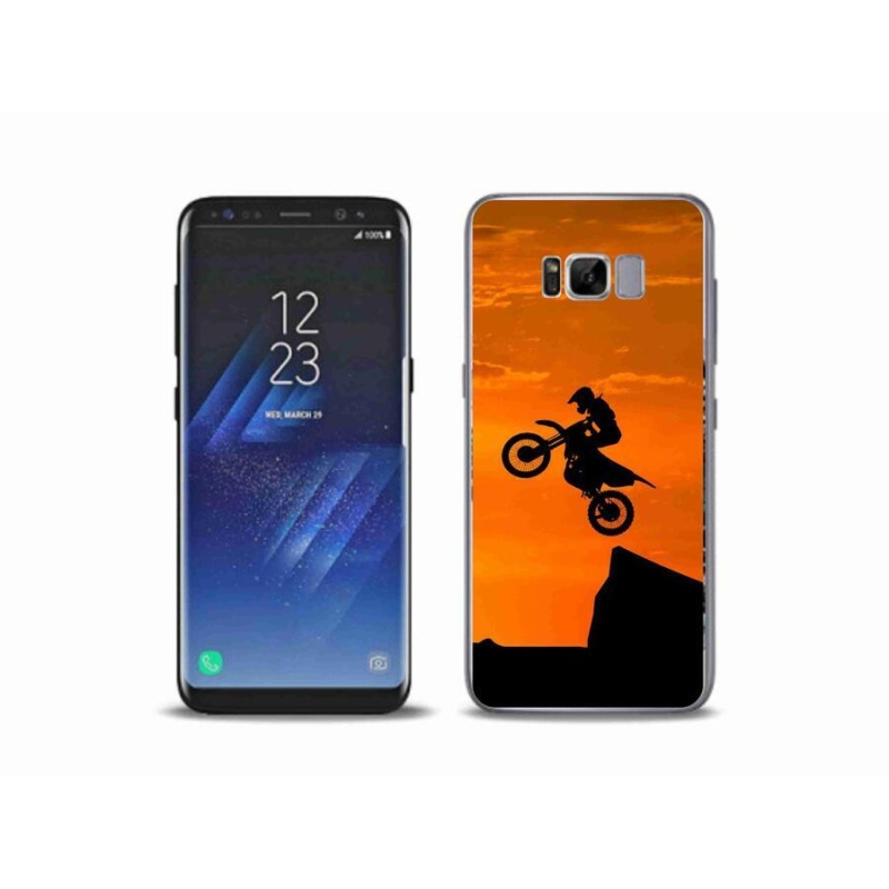 Zselés borítás mmCase Samsung Galaxy S8 Plus készülékhez - motocross