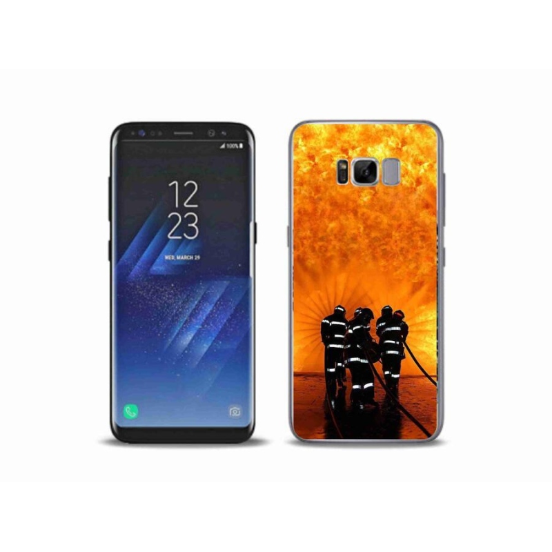 Gél borítás mmCase Samsung Galaxy S8 Plus készülékhez - tűz