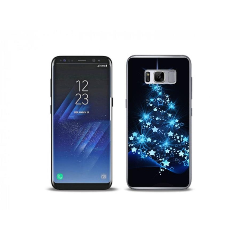 Gél borítás mmCase Samsung Galaxy S8 Plus készülékhez - karácsonyfa
