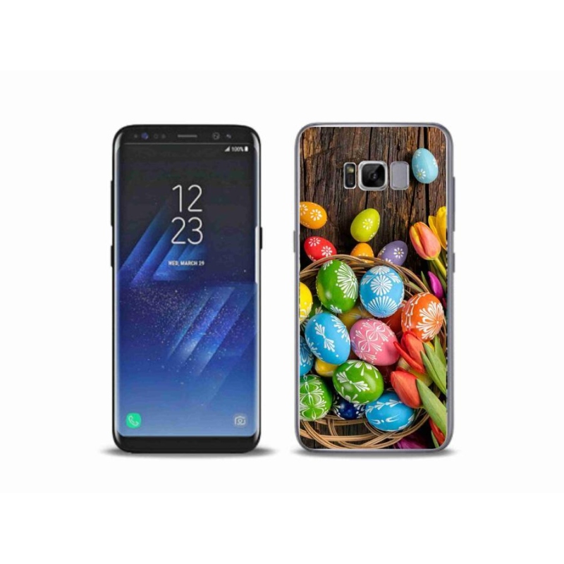 Gél borítás mmCase Samsung Galaxy S8 Plus készülékhez - Húsvéti tojás