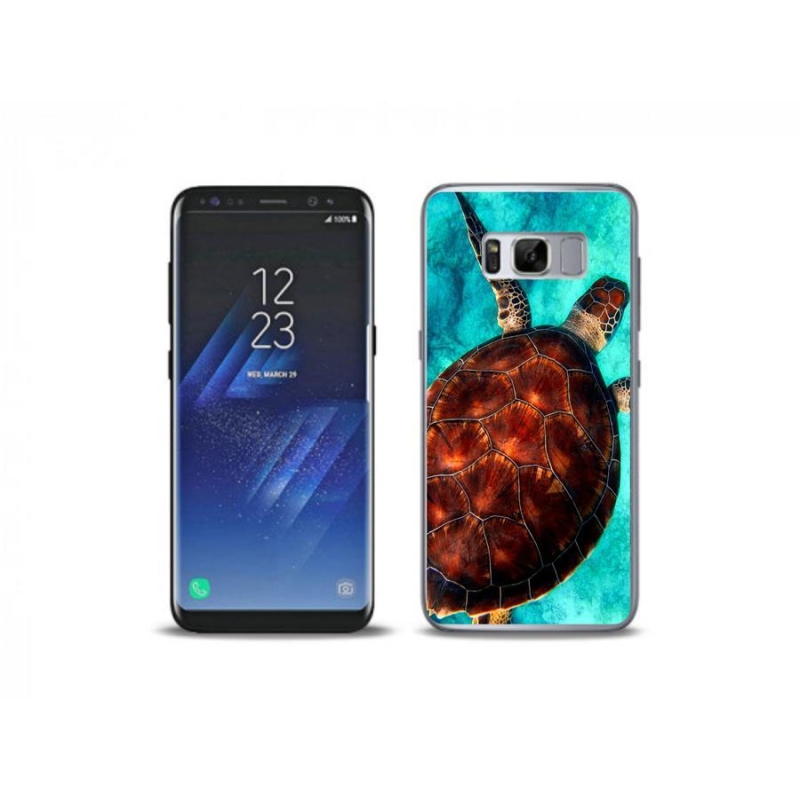 Zselés borítás mmCase Samsung Galaxy S8 Plus készülékhez - teknősbéka