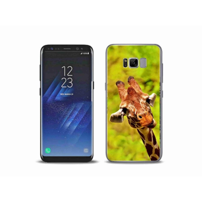 Zselés borítás mmCase Samsung Galaxy S8 Plus készülékhez - zsiráf