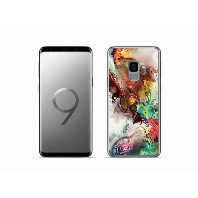Zselés borítás mmCase Samsung Galaxy S9 készülékhez - absztrakt 1