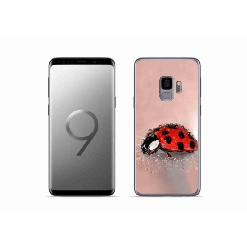 Zselés borítás mmCase Samsung Galaxy S9 készülékhez - katicabogár