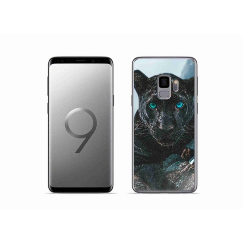 Gél borítás mmCase Samsung Galaxy S9 készülékhez - fekete párduc