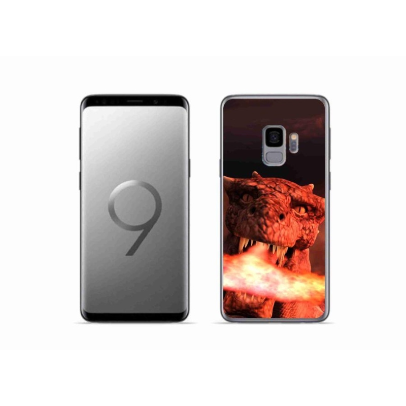 Zselés borítás mmCase Samsung Galaxy S9 készülékhez - sárkány