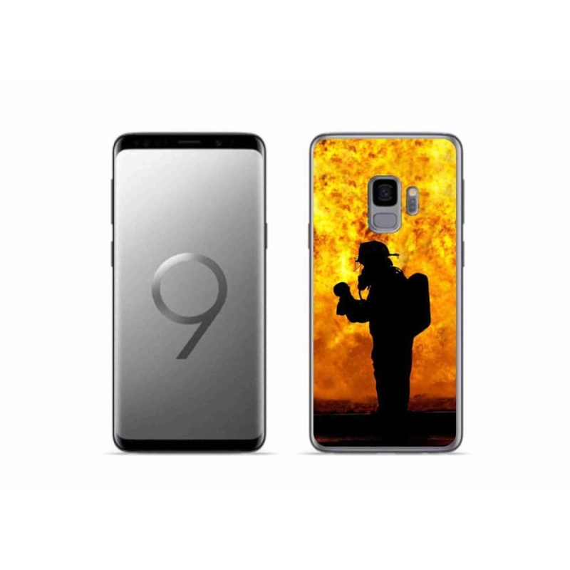 Gél borítás mmCase Samsung Galaxy S9 készülékhez - tűzoltó