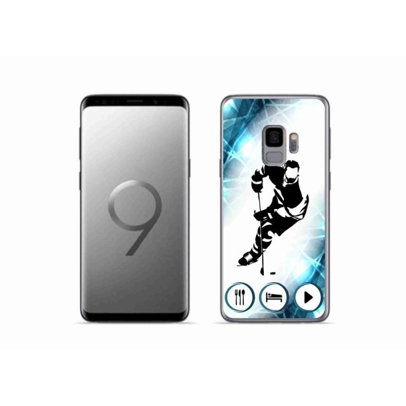 Gél borítás mmCase Samsung Galaxy S9 - jégkorong 1