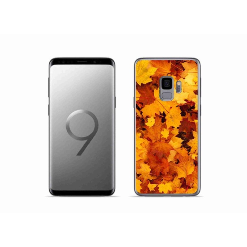 Gél borítás mmCase Samsung Galaxy S9 készülékhez - juharlevelek