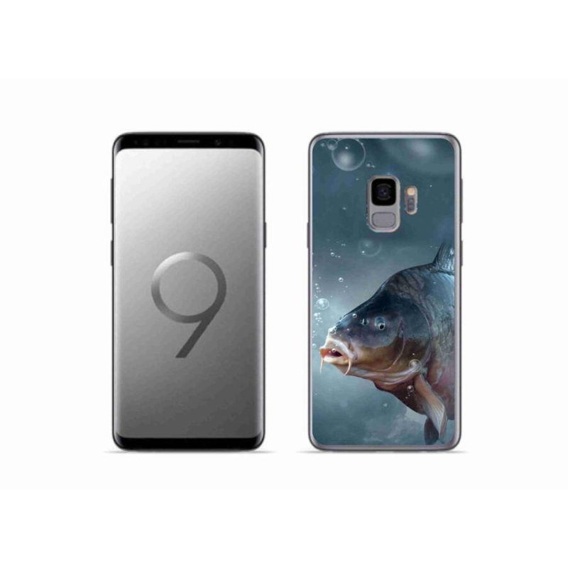 Gél borítás mmCase Samsung Galaxy S9 készülékhez - ponty és buborékok