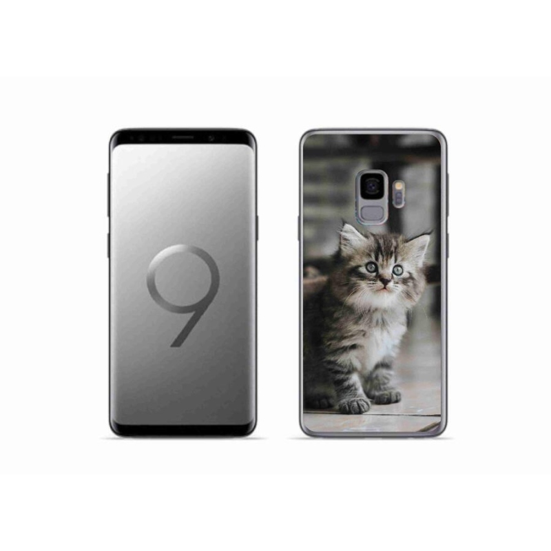 Gél borítás mmCase Samsung Galaxy S9 készülékhez - cica