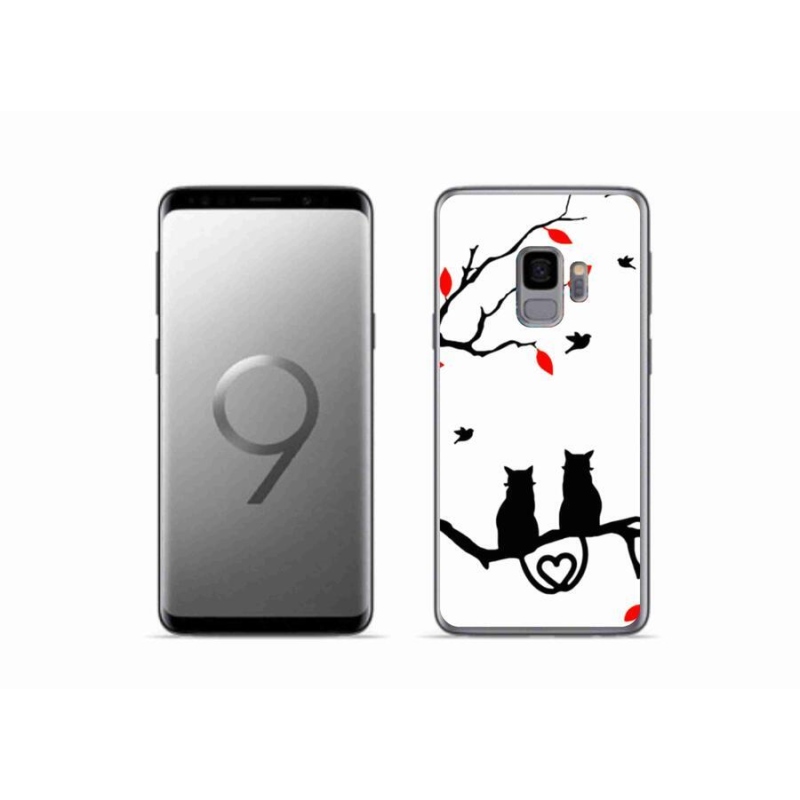 Gél borítás mmCase Samsung Galaxy S9 készülékhez - macska szeretet