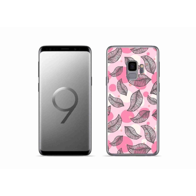 Gél borítás mmCase Samsung Galaxy S9 készülékhez - rajzfilm hulló levelek