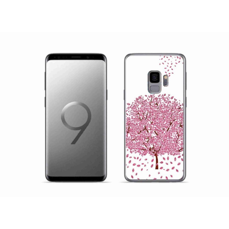 Gél borítás mmCase Samsung Galaxy S9 készülékhez - rajzfilmfa levelekkel