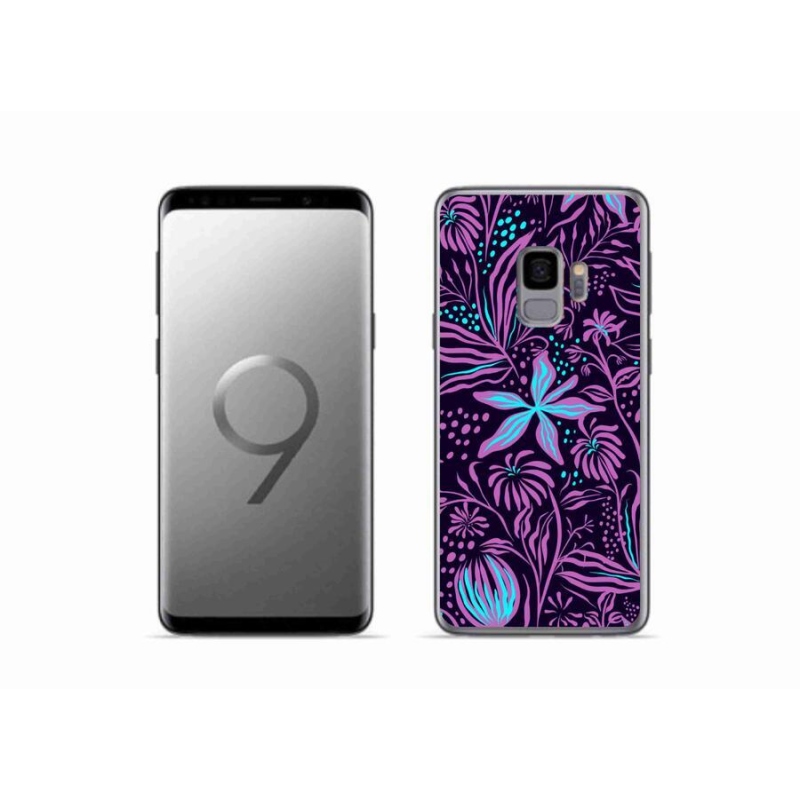 Gél borítás mmCase Samsung Galaxy S9 - virágok 2