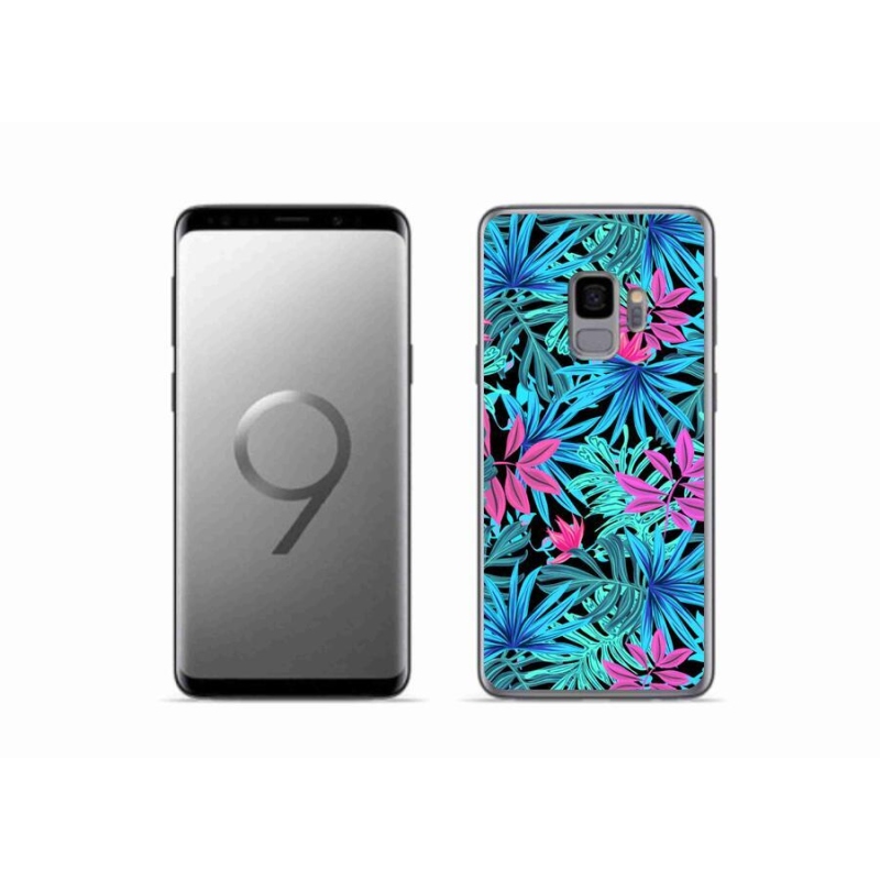 Gél borítás mmCase Samsung Galaxy S9 - virágok 3