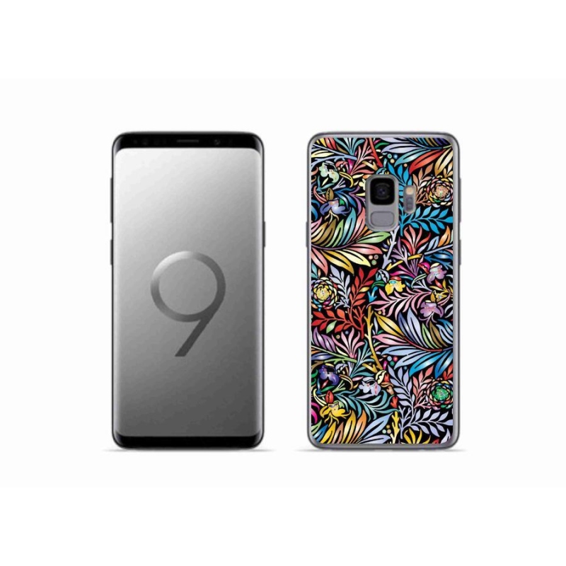 Gél borítás mmCase Samsung Galaxy S9 - virágok 5