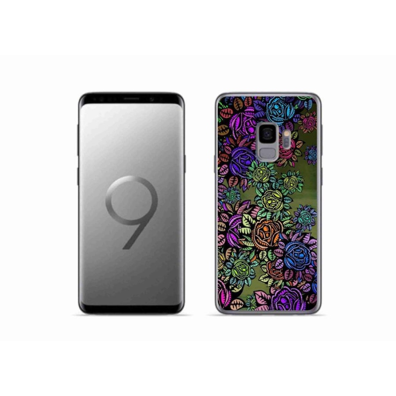 Gél borítás mmCase Samsung Galaxy S9 - virágok 6