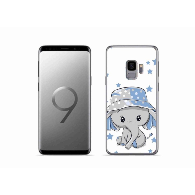 Zselés borítás mmCase Samsung Galaxy S9 készülékhez - kék elefánt