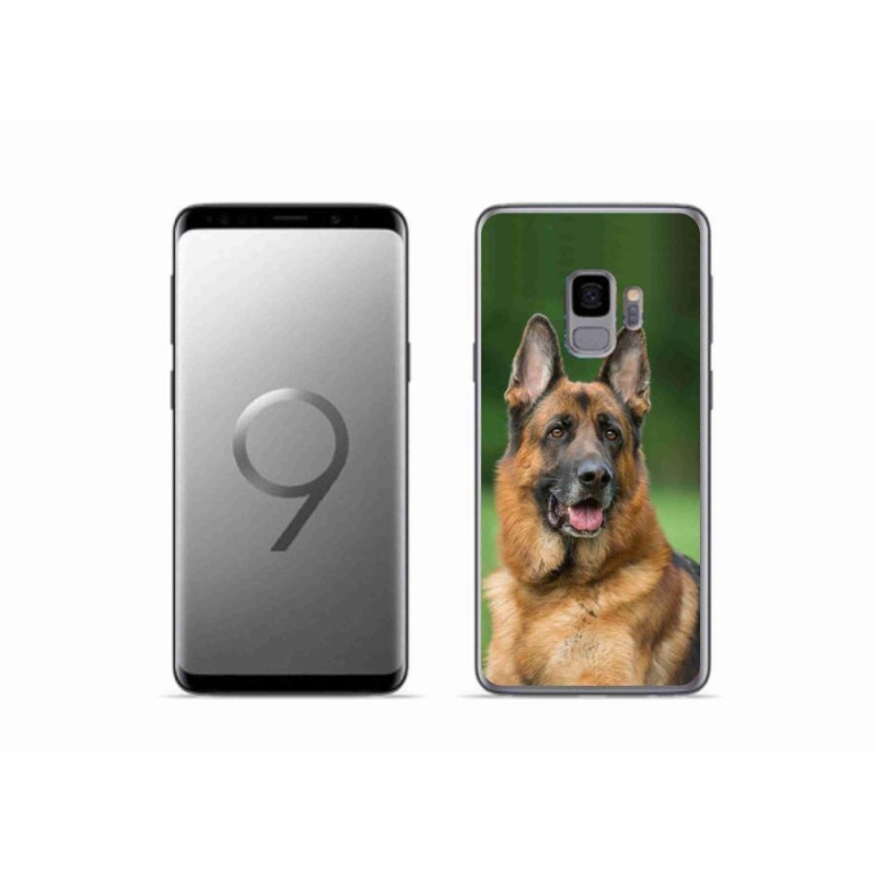 Zselés borítás mmCase Samsung Galaxy S9 - Német juhászkutya számára