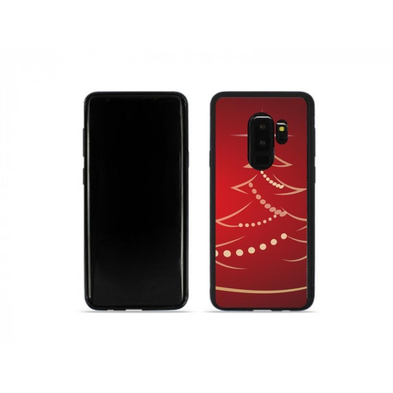 Gél borítás mmCase Samsung Galaxy S9 Plus készülékhez - karácsonyfa karikatúra