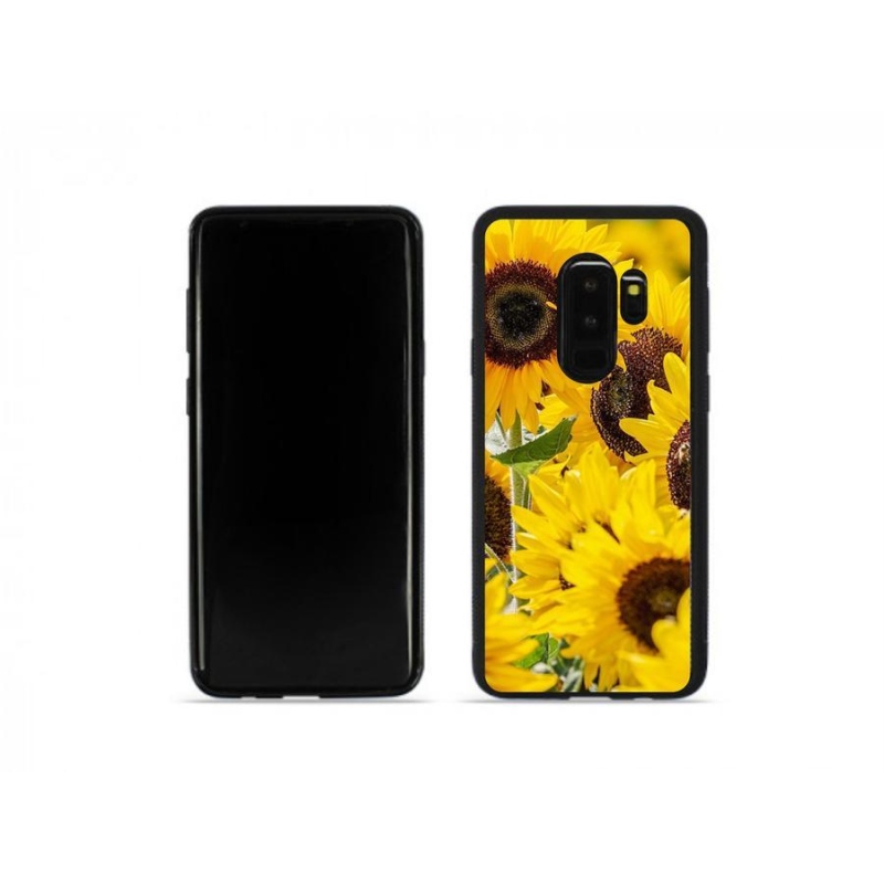 Zselés borítás mmCase Samsung Galaxy S9 Plus készülékhez - Napraforgó