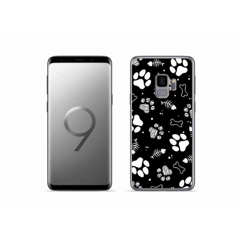 Gél borítás mmCase Samsung Galaxy S9 készülékhez - kutyamancsok