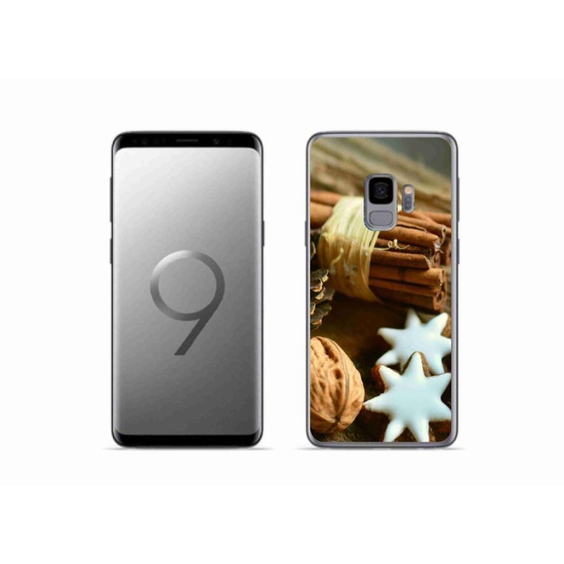 Gél borítás mmCase Samsung Galaxy S9 készülékhez - fahéj és mézeskalács