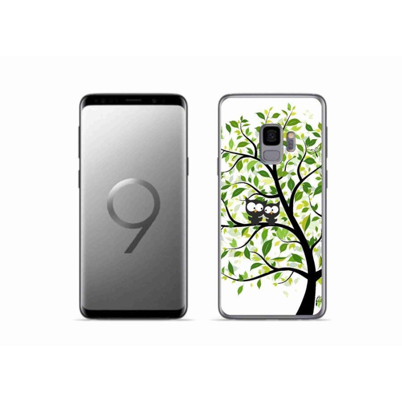 Gél borítás mmCase Samsung Galaxy S9 készülékhez - baglyok a fán