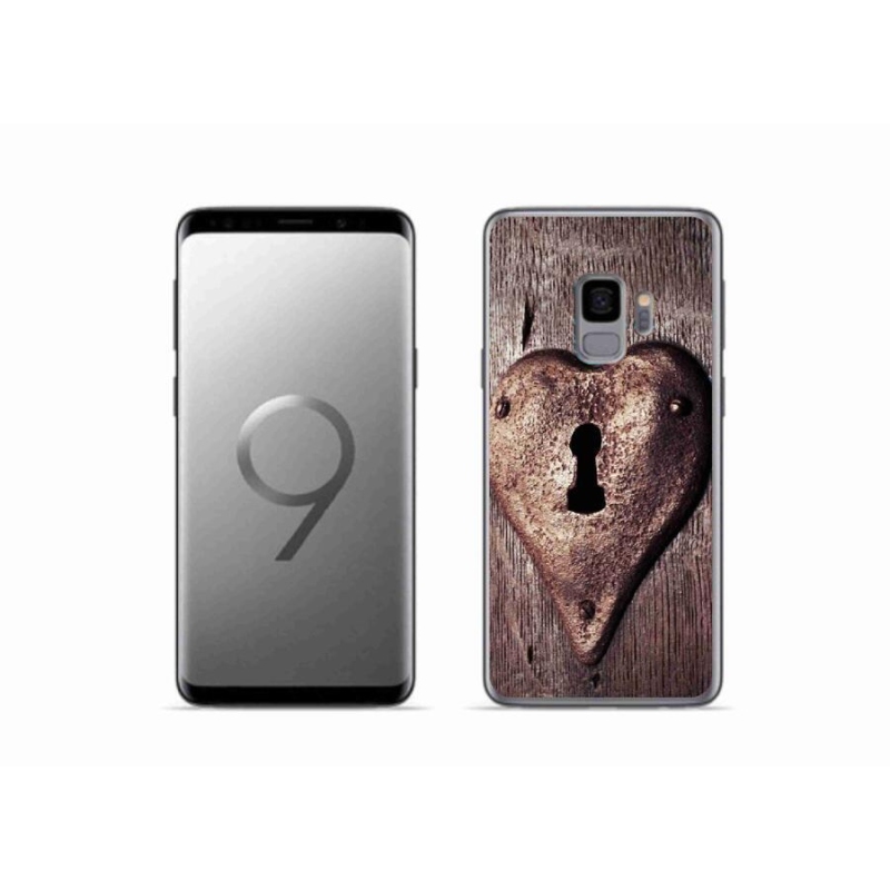 Zselés borítás mmCase Samsung Galaxy S9 készülékhez - szív alakú zár