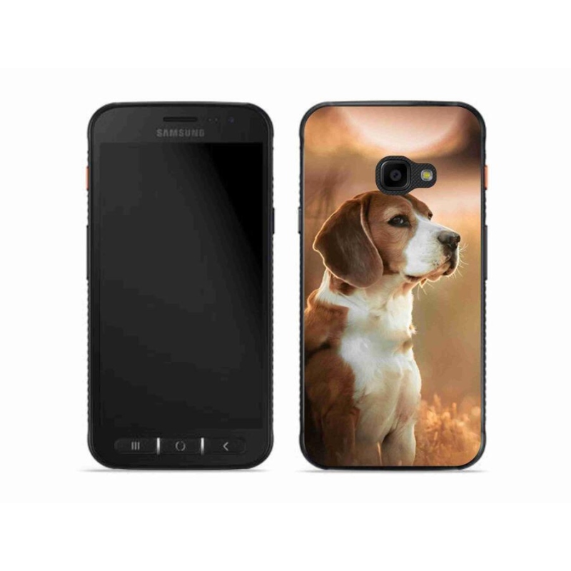 Gél védőhuzat mmCase Samsung Galaxy Xcover 4S készülékhez - bézs színű