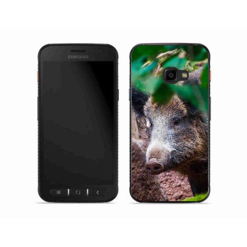Gél borítás mmCase Samsung Galaxy Xcover 4S készülékhez - vaddisznó