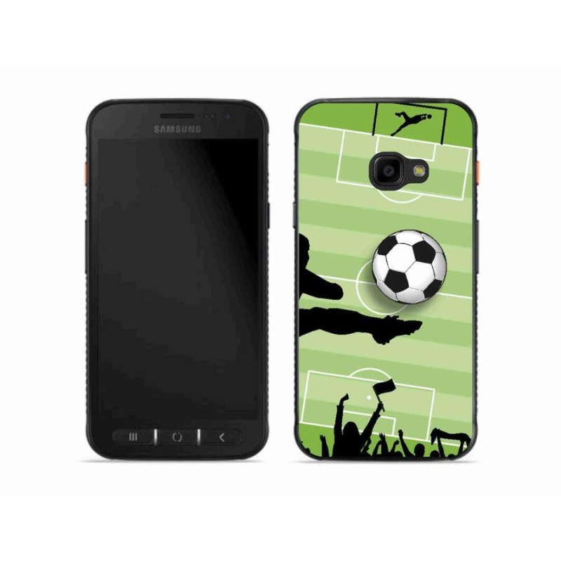 Gél borítás mmCase Samsung Galaxy Xcover 4S - futball 3