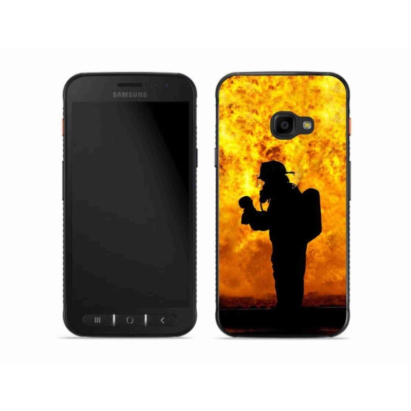 Gél borítás mmCase Samsung Galaxy Xcover 4S - tűzoltóhoz