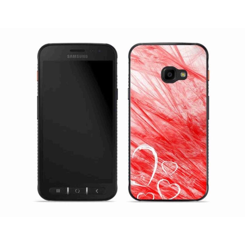Gél borítás mmCase Samsung Galaxy Xcover 4S készülékhez - szív
