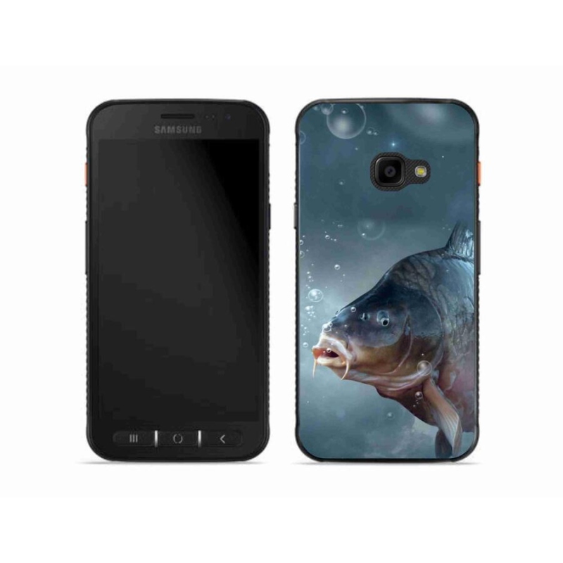 Gél borító mmCase Samsung Galaxy Xcover 4S - ponty és buborékok