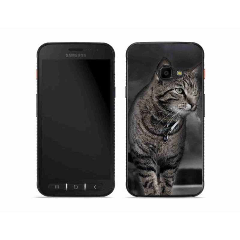Gél védőhuzat mmCase Samsung Galaxy Xcover 4S - macska