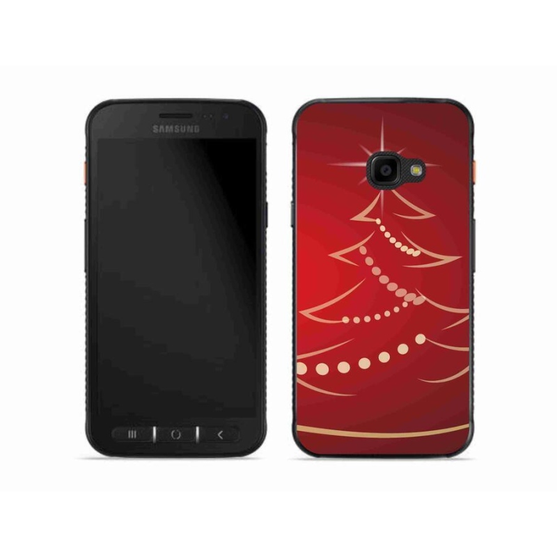 Gél borítás mmCase Samsung Galaxy Xcover 4S - karácsonyfa karikatúra