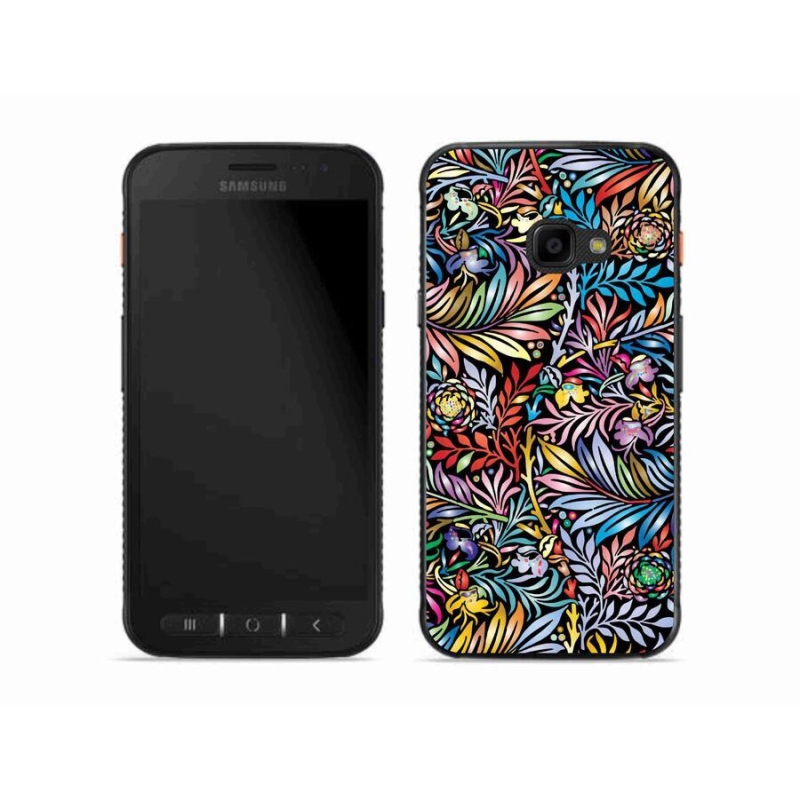 Gél borítás mmCase Samsung Galaxy Xcover 4S - virágok 5
