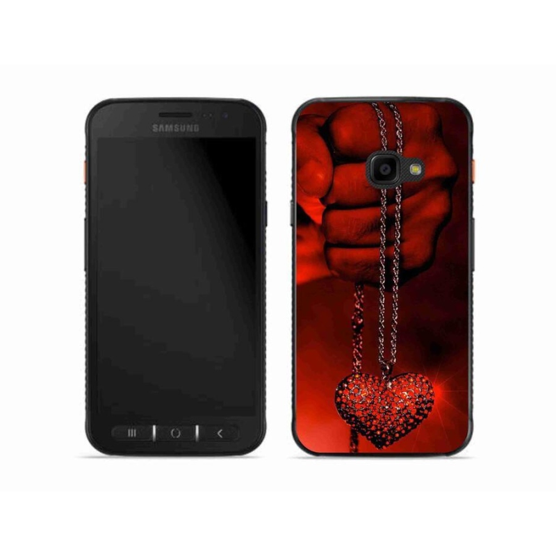 Gél borítás mmCase Samsung Galaxy Xcover 4S - nyaklánc - Samsung Galaxy Xcover 4S - nyaklánc